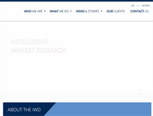 Tablet Screenshot of iwd-marketresearch.com